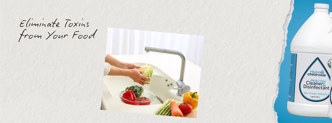 Part 2: How to eliminate toxic chemicals and bacteria from your food