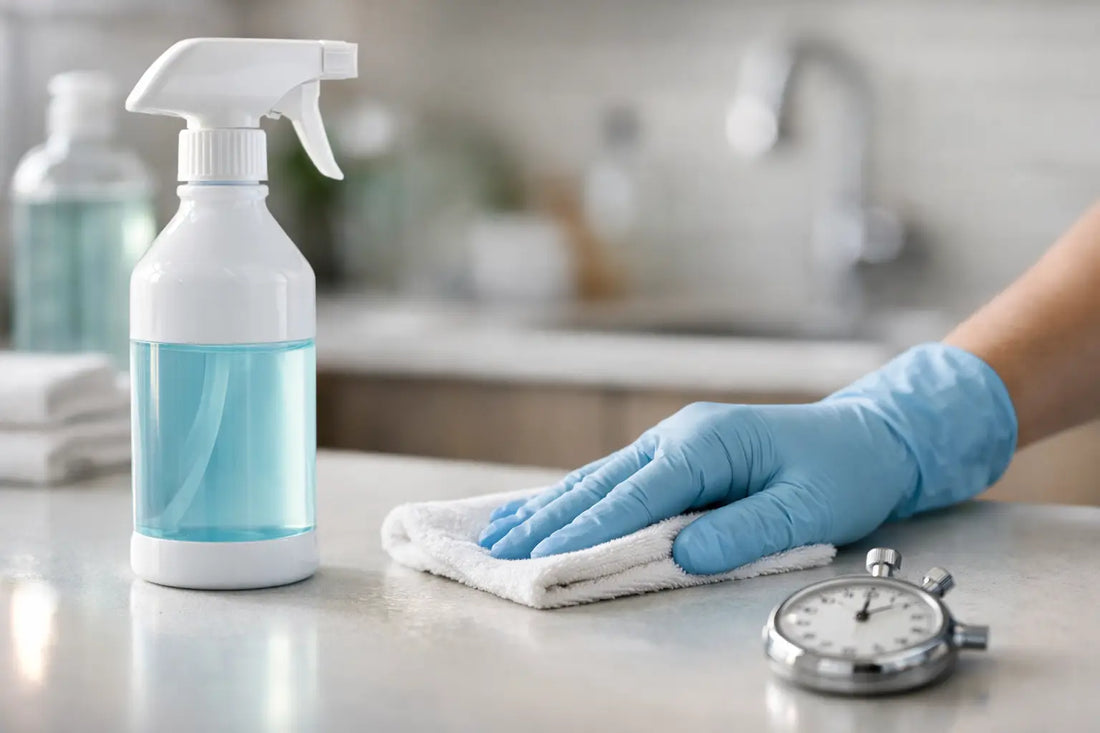 Why Disinfectant Contact Time Changes Results