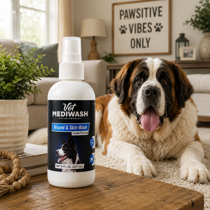 All-Purpose Canine Skin & Wound Care WASH, FDA Cleared