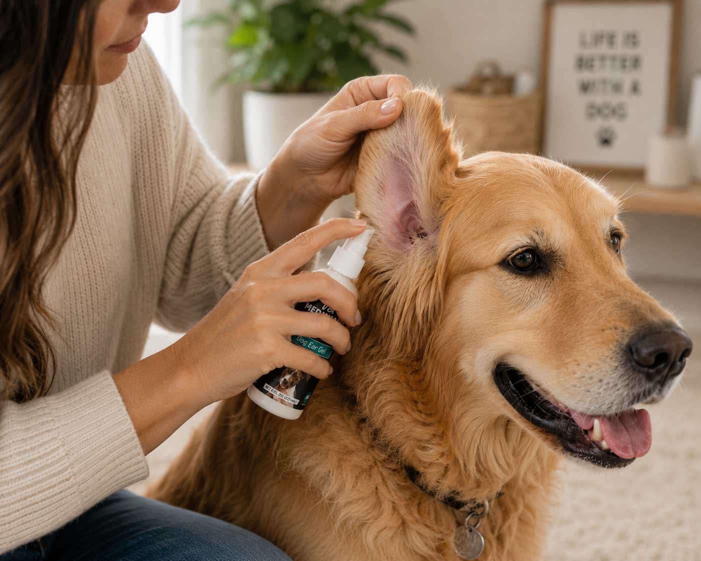 Dog Ear Infection & Sore Healing GEL, FDA Cleared