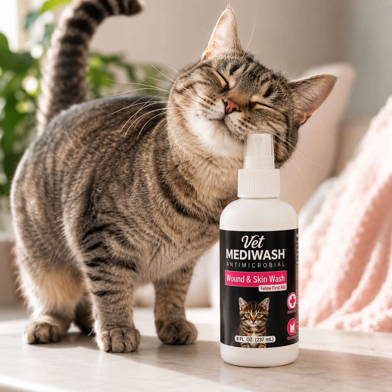 All-Purpose Feline Skin & Wound Care WASH, FDA Cleared