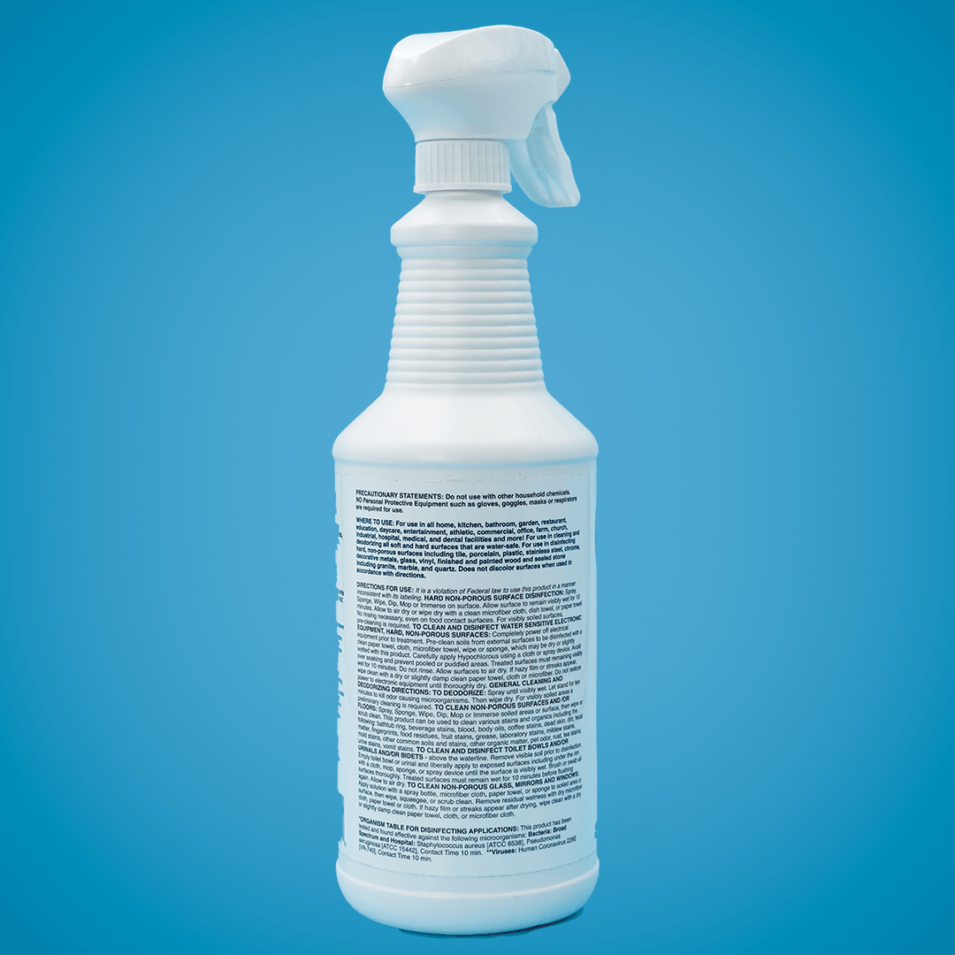 EPA Registered 32oz Ready to Use Hypochlorous - TryHypo